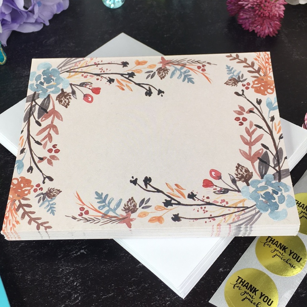 20 Blank Cards with Envelopes PRICE IS FIRM - Picture 2 of 7